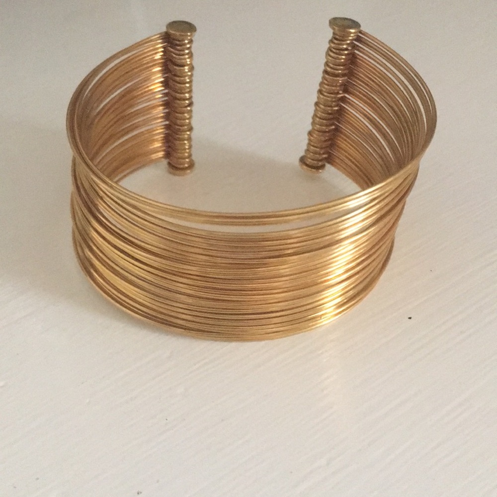 Gold Cuff Bracelet